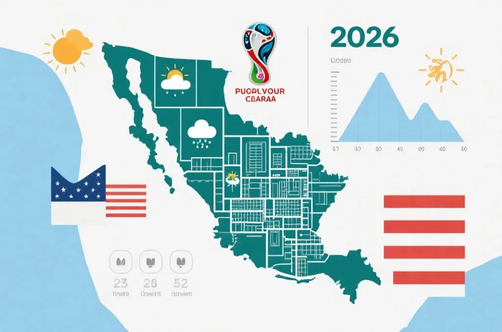 2026世界杯比赛美加墨在哪举办？一篇看懂城市气候、海拔与时区的观赛攻略
